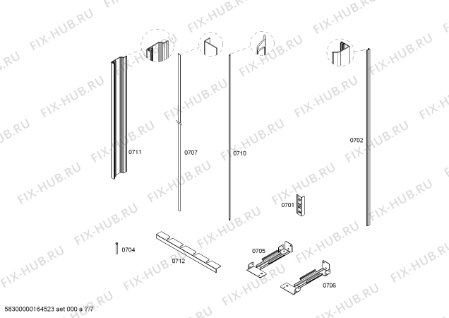 Схема №2 RB472301 Gaggenau с изображением Тэн оттайки для холодильника Bosch 00687378