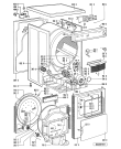 Схема №1 AWL 244 -EP48 с изображением Таймер для сушилки Whirlpool 481241348283