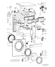 Схема №1 FL 244/1 с изображением Обшивка для стиралки Whirlpool 481945328296