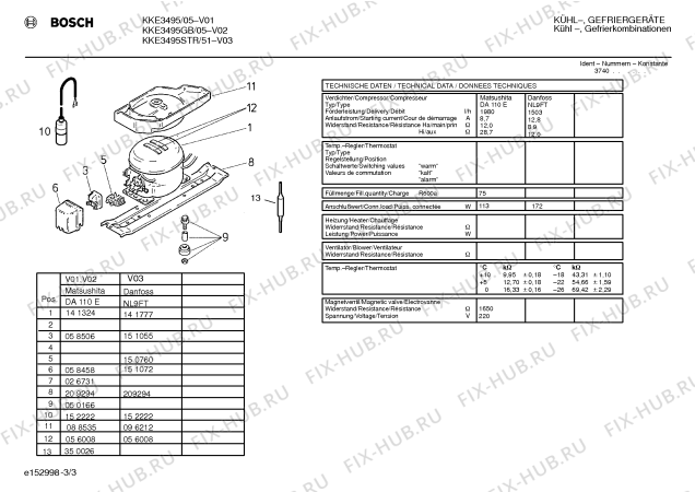 Схема №1 KKE3495 с изображением Дверь для холодильной камеры Bosch 00234767