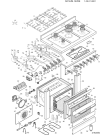 Схема №1 XC95MGANNL (F026546) с изображением Обшивка для электропечи Indesit C00085452