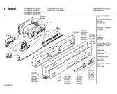 Схема №2 SGI4902 с изображением Вкладыш в панель для электропосудомоечной машины Bosch 00299100