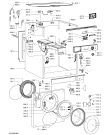 Схема №2 AWO/D 041 с изображением Блок управления для стиралки Whirlpool 481010490536