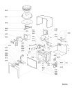 Схема №1 MC60SS1 (F090940) с изображением Инструкция по эксплуатации для микроволновой печи Indesit C00365319