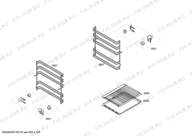 Схема №3 HM422210E с изображением Направляющая для плиты (духовки) Siemens 00609360