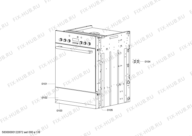 Схема №3 HE3306Z0C с изображением Переключатель для плиты (духовки) Siemens 00608528