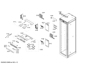 Схема №3 T18IW800SP с изображением Вентиляционная решетка для холодильника Bosch 00607112