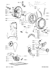 Схема №1 MAXY 100-I PB/SB с изображением Кнопка, ручка переключения для стиральной машины Whirlpool 481241029367