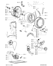 Схема №1 AWM 9100-EU с изображением Другое для стиральной машины Whirlpool 481221479441