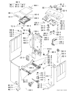 Схема №1 508 783 TOP 1000 RS с изображением Декоративная панель для стиралки Whirlpool 481245210662