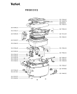 Схема №1 AM100270/12 с изображением Запчасть для тостера (фритюрницы) Moulinex SS-991302