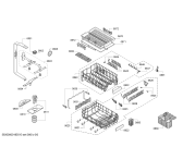 Схема №2 SPV39E00TI с изображением Передняя панель для электропосудомоечной машины Bosch 00792059