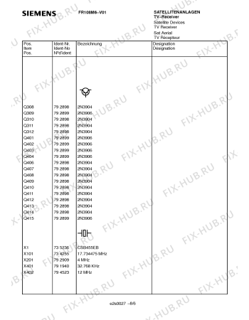 Схема №2 FR108M6 с изображением Аудиомодуль для жк-телевизора Siemens 00759904