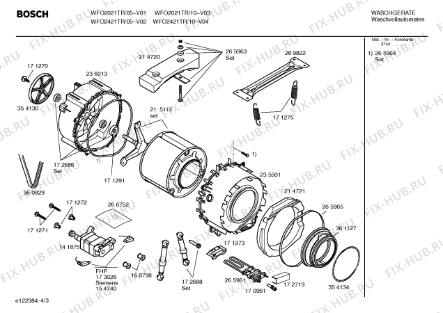 Схема №1 WFO2021TR Maxx WFO 2021 с изображением Наклейка для стиральной машины Bosch 00585821