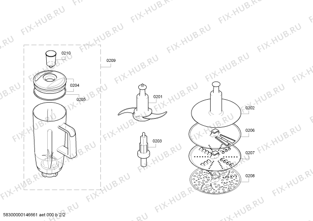 Схема №1 MCM20755 с изображением Нож для кухонного комбайна Bosch 00758166