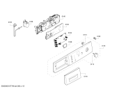 Схема №2 WAE28362NL Maxx 6 VarioPerfect с изображением Панель управления для стиральной машины Bosch 00706638