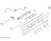 Схема №2 SHX4AP02UC с изображением Панель управления для посудомойки Bosch 00685158