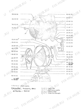 Схема №1 LAVCLARA с изображением Уплотнитель (прокладка) для посудомойки Aeg 8996458527802