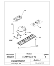 Схема №3 CSA29023 (7506620015) с изображением Конденсатор для холодильной камеры Beko 4610110510