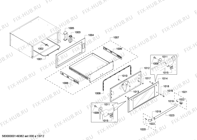 Схема №2 MEMCW271ES с изображением Интерфейс для электропечи Bosch 00679659