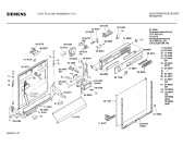 Схема №1 SN23301II с изображением Передняя панель для посудомойки Siemens 00119990