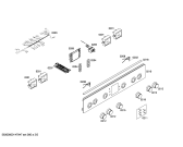 Схема №3 HCE542160B с изображением Стеклокерамика для плиты (духовки) Bosch 00685389