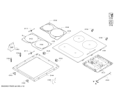 Схема №1 EH645FT17E IH6.1 - CombiInduction с изображением Стеклокерамика для плиты (духовки) Siemens 00770933