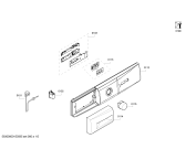 Схема №3 KWF51205OE KOENIC с изображением Панель управления для стиральной машины Bosch 00707604