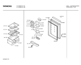 Схема №1 KT16R420 с изображением Дверь для холодильника Siemens 00214205