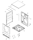 Схема №2 CD60W UK   -White (900002526, TD25.2) с изображением Декоративная панель для стиральной машины Gorenje 440165