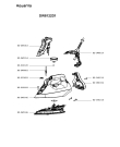 Схема №1 DW8122D1 с изображением Ручка для электроутюга Rowenta RS-DW0363