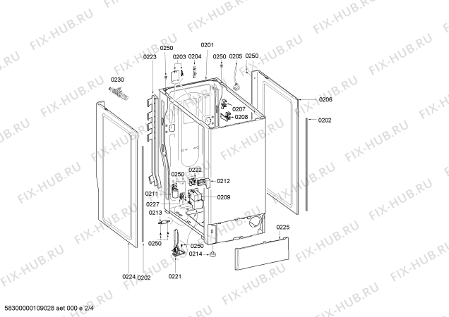 Схема №2 3TL940CE Balay TL930CM с изображением Нагревательный элемент для стиральной машины Bosch 00495776