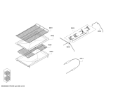 Схема №1 BX480611 с изображением Панель для плиты (духовки) Bosch 00611022