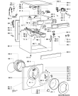 Схема №1 AWM 292/3 с изображением Рукоятка для стиралки Whirlpool 481249878015