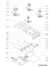 Схема №1 BDA61ARBNA с изображением Затычка для духового шкафа Whirlpool 480121100708