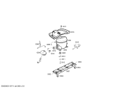 Схема №1 RSG305026N с изображением Дверь для холодильной камеры Bosch 00244886