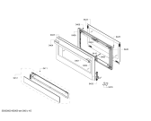 Схема №2 HCB738257I с изображением Стеклокерамика для духового шкафа Bosch 00715362