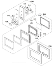 Схема №1 BM201E2XG-SA (730009) с изображением Трансформатор для свч печи Gorenje 563231