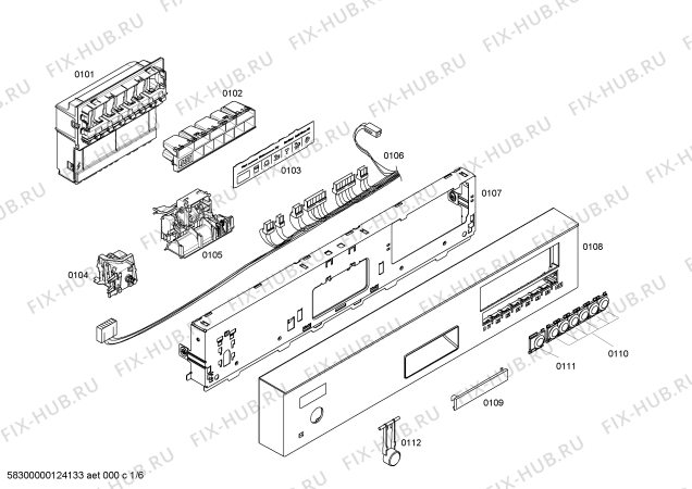 Схема №2 63016304404 Kenmore Elite с изображением Кнопка для посудомойки Bosch 00425666