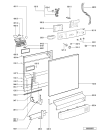 Схема №1 ADP AQUASENSE с изображением Панель для электропосудомоечной машины Whirlpool 481245372756