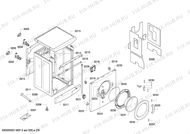 Схема №1 WAE32461NL Bosch Maxx 6 VarioPerfect с изображением Панель управления для стиральной машины Bosch 00678445