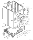 Схема №1 L16810 с изображением Декоративная панель для стиралки Aeg 1320987702