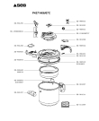 Схема №1 P4371406/07C с изображением Кастрюля для духовки Seb SS-1530000841