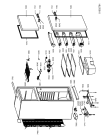 Схема №1 ARF 220/A/LH с изображением Шарнир для холодильника Whirlpool 480132103057