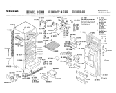 Схема №1 KS264408 с изображением Шильдик для холодильной камеры Siemens 00028959