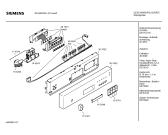 Схема №2 SF24631 Extraklasse с изображением Передняя панель для посудомоечной машины Siemens 00357033