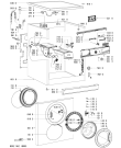 Схема №1 AWO/D 6704 с изображением Декоративная панель для стиралки Whirlpool 480111100638