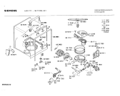 Схема №3 SN771054 с изображением Панель для посудомойки Siemens 00115539