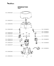 Схема №1 DP805G10/350 с изображением Амортизатор для электромиксера Moulinex SS-1530000389