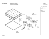 Схема №1 CK061104F с изображением Зона нагрева для электропечи Bosch 00098657
